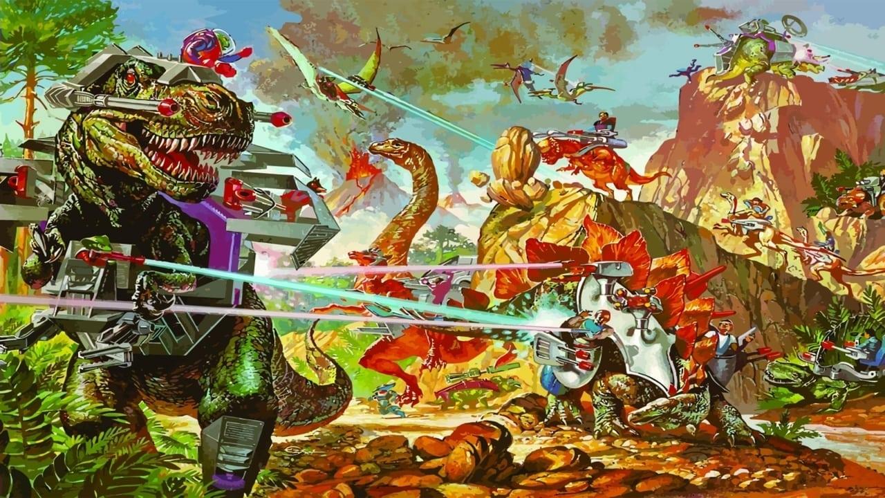 Dino-Riders backdrop