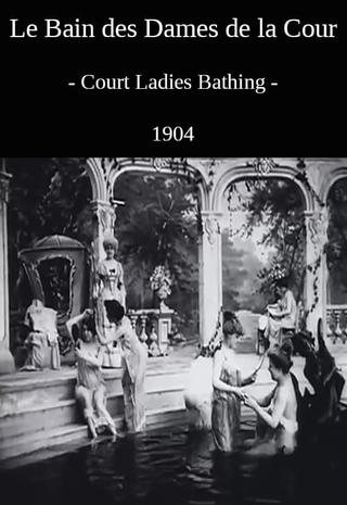 Court Ladies Bathing poster