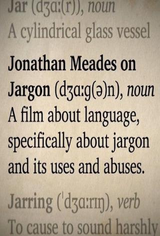 Jonathan Meades on Jargon poster