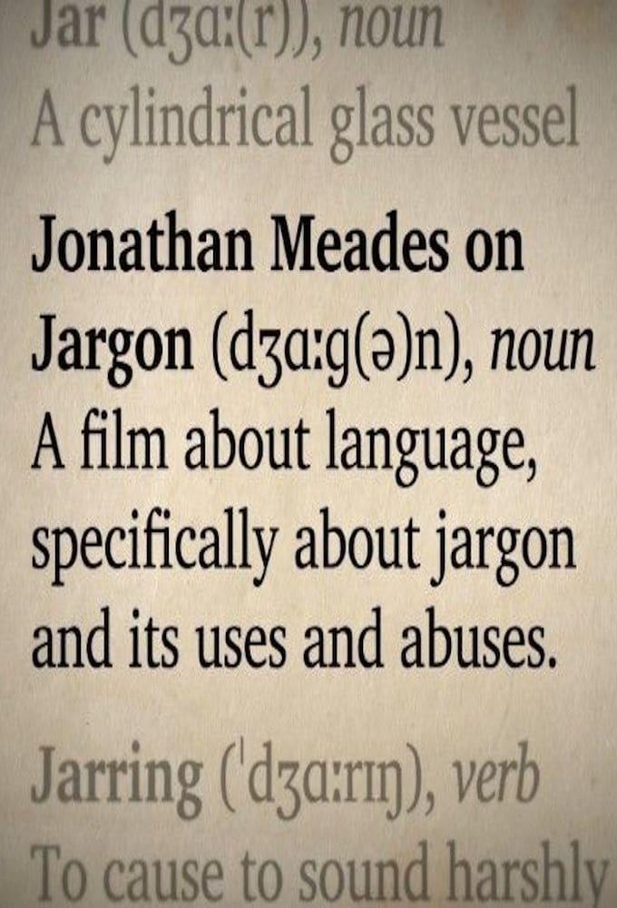 Jonathan Meades on Jargon poster