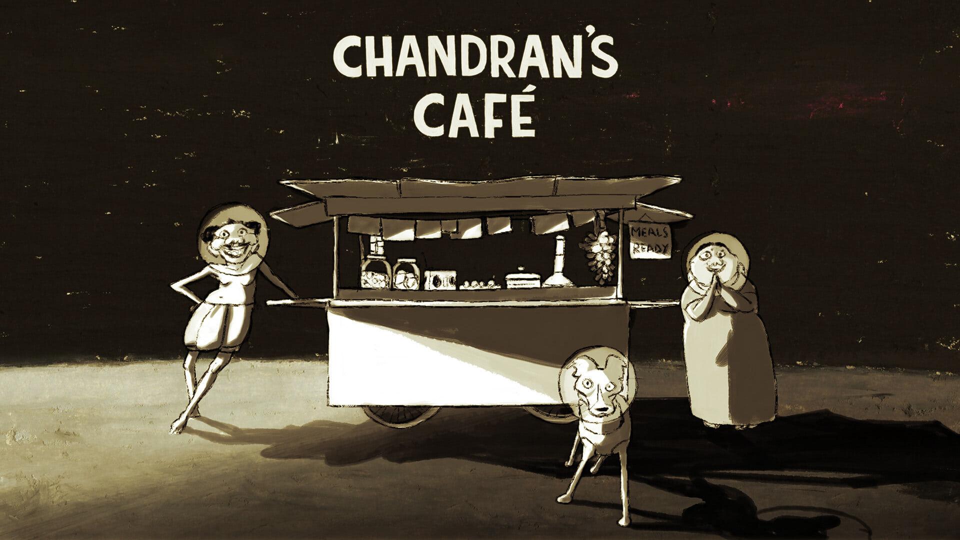 Chandran's Café backdrop