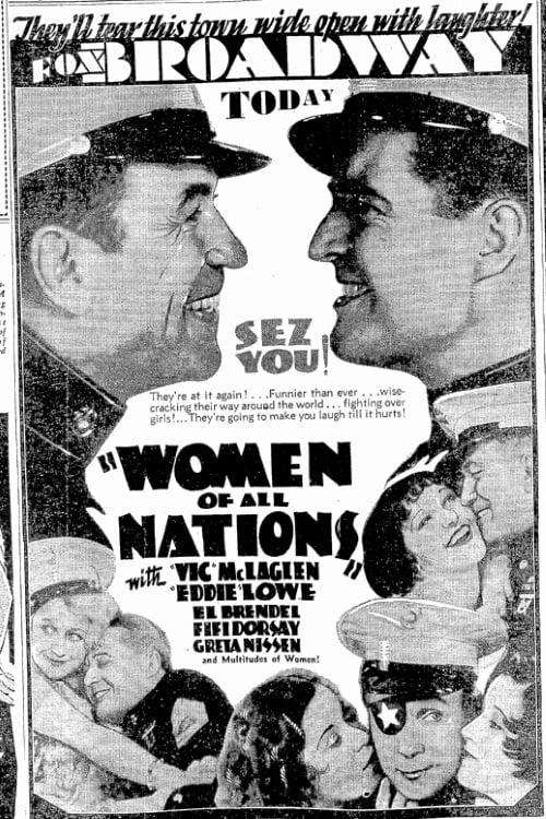 Women of All Nations poster