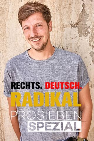 Rechts. Deutsch. Radikal. poster