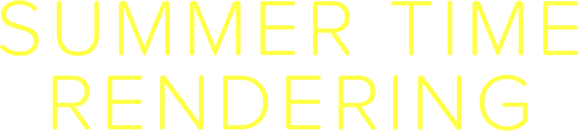 Summer Time Rendering logo