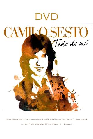 Camilo Sesto: todo de mí poster