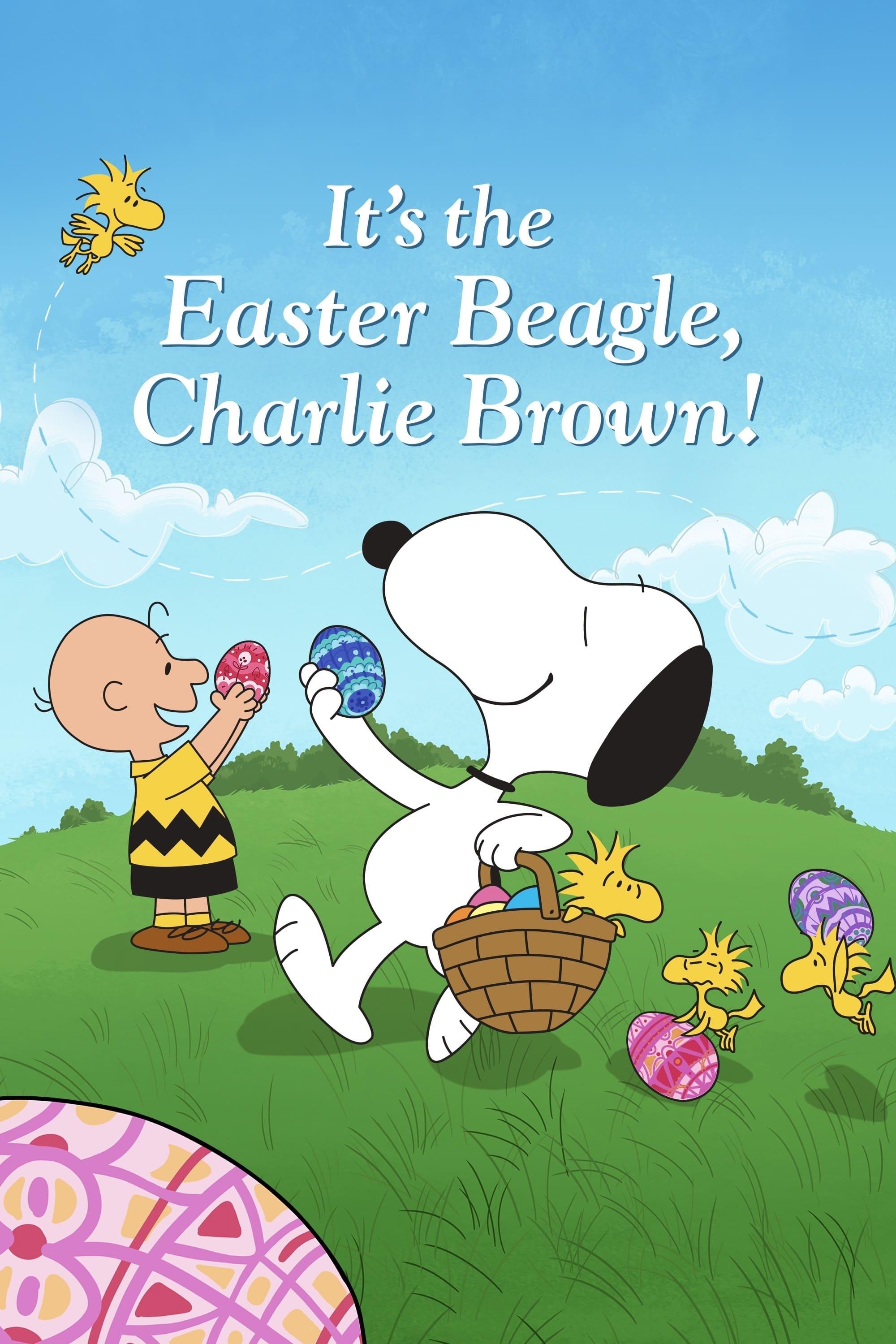 It's the Easter Beagle, Charlie Brown poster