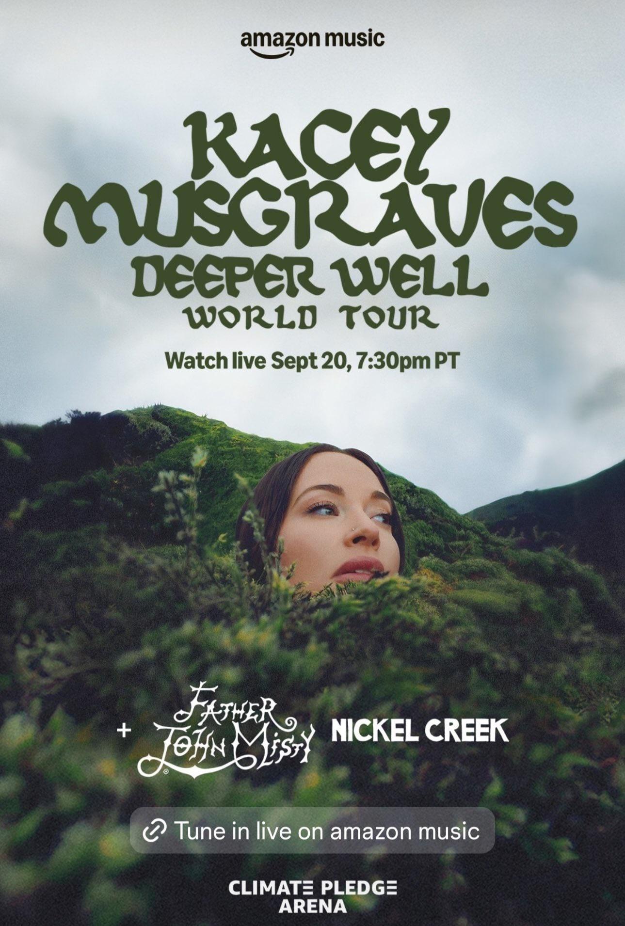 Kacey Musgraves: Deeper Well World Tour Live poster