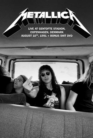 Metallica - Live at Gentofte Stadion, Copenhagen, Denmark - August 10th, 1991 poster