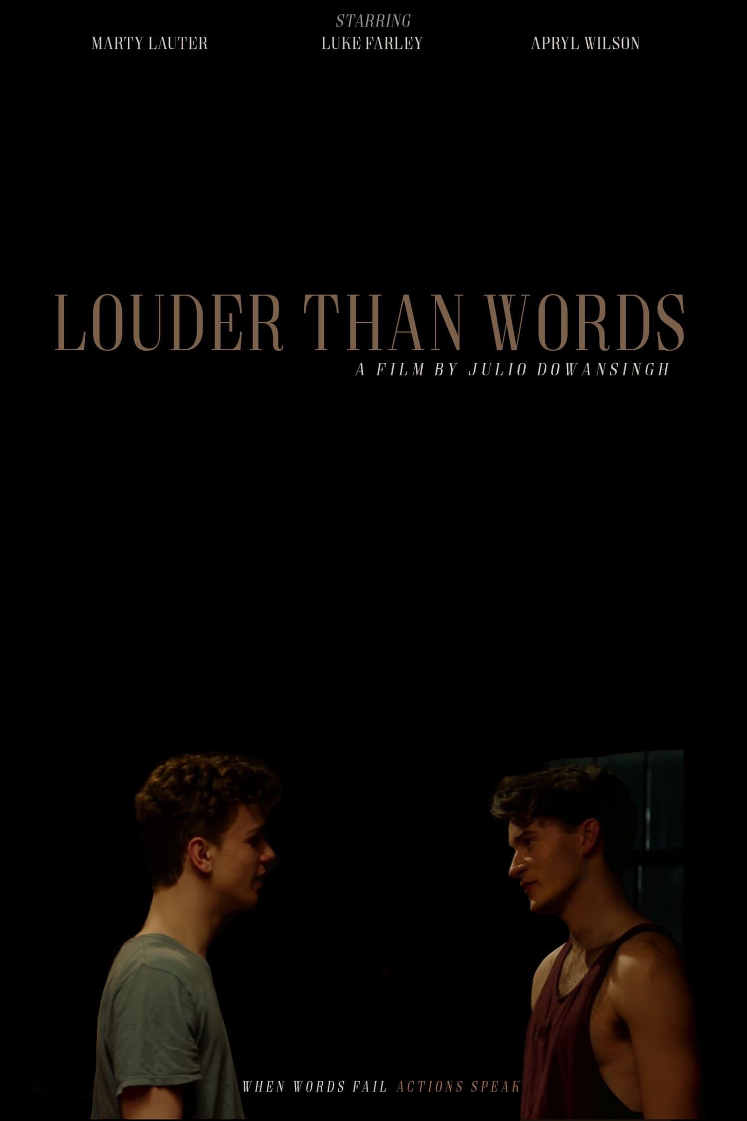 Louder Than Words poster