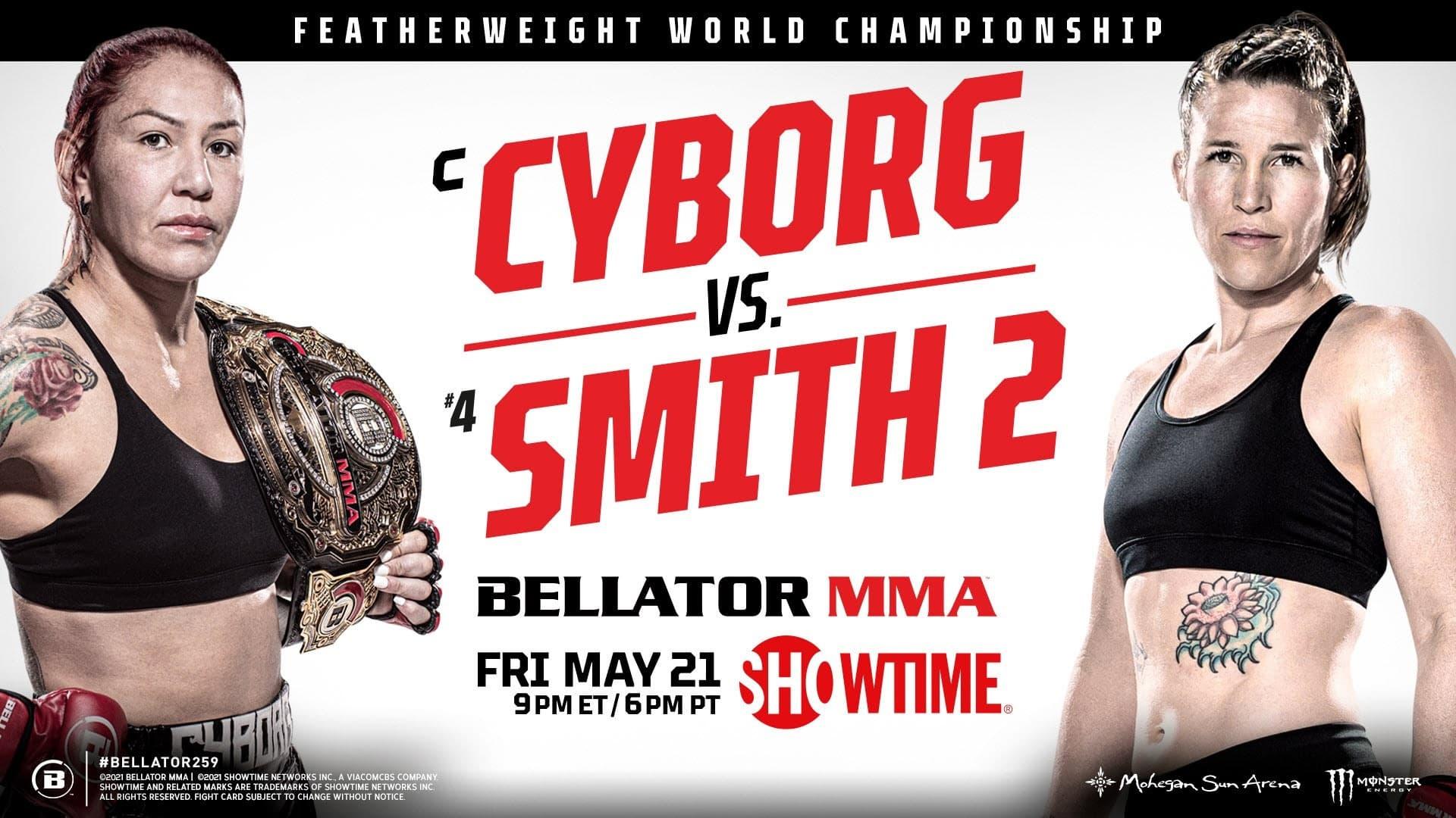 Bellator 259: Cyborg vs. Smith 2 backdrop