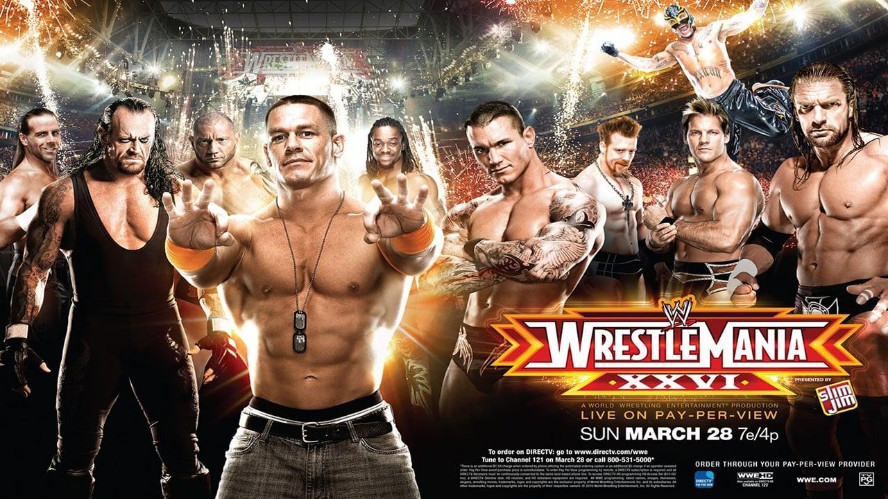 WWE Wrestlemania XXVI backdrop