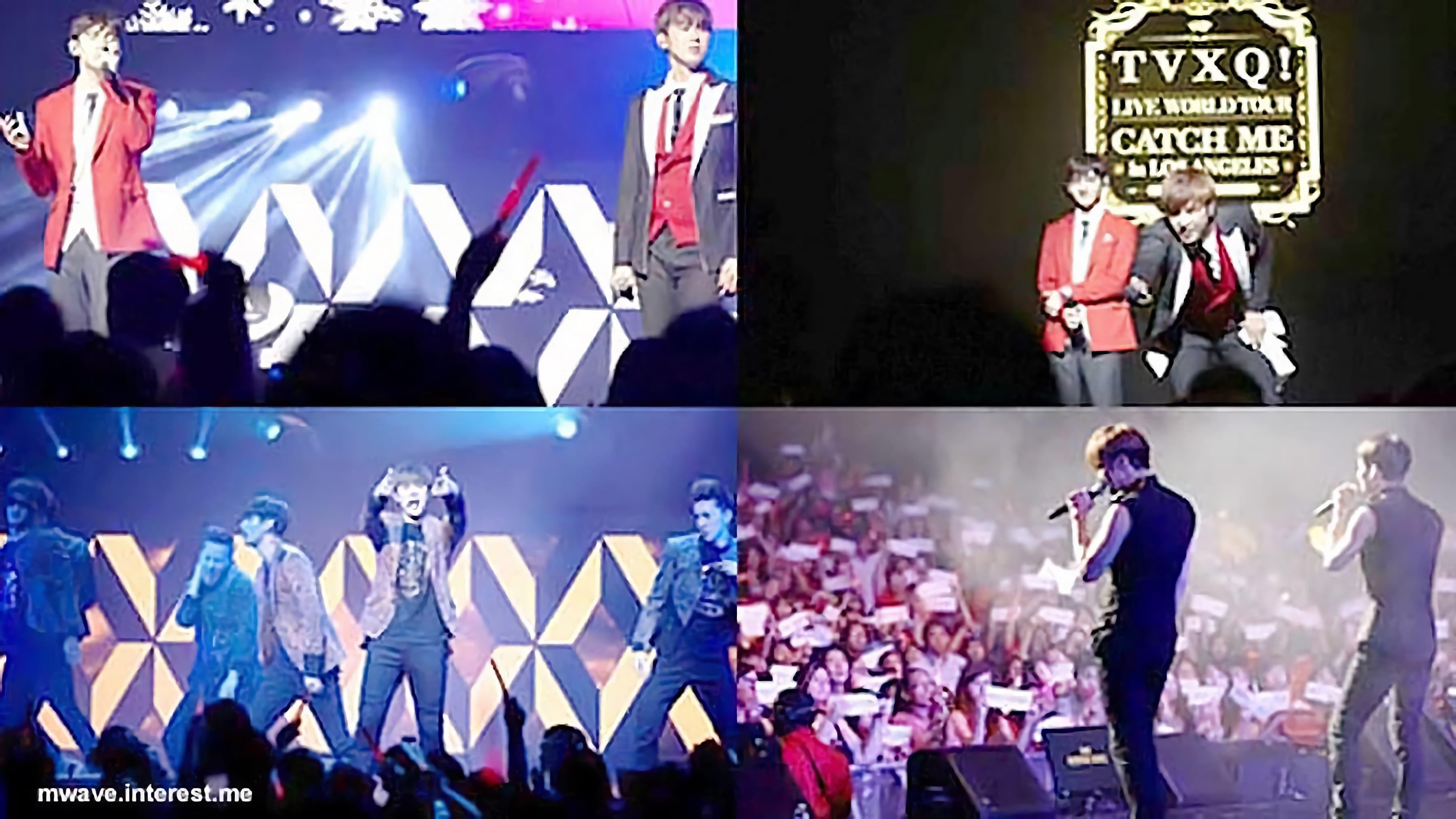 TVXQ! Live World Tour "Catch Me" backdrop