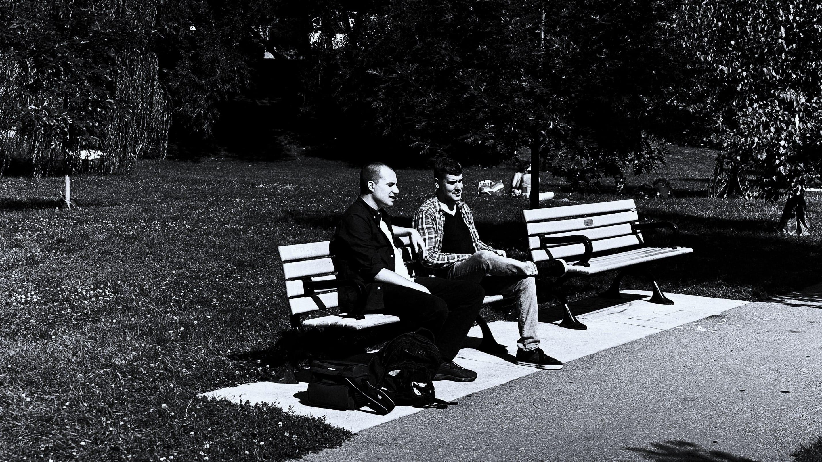 A Talk in the Park backdrop