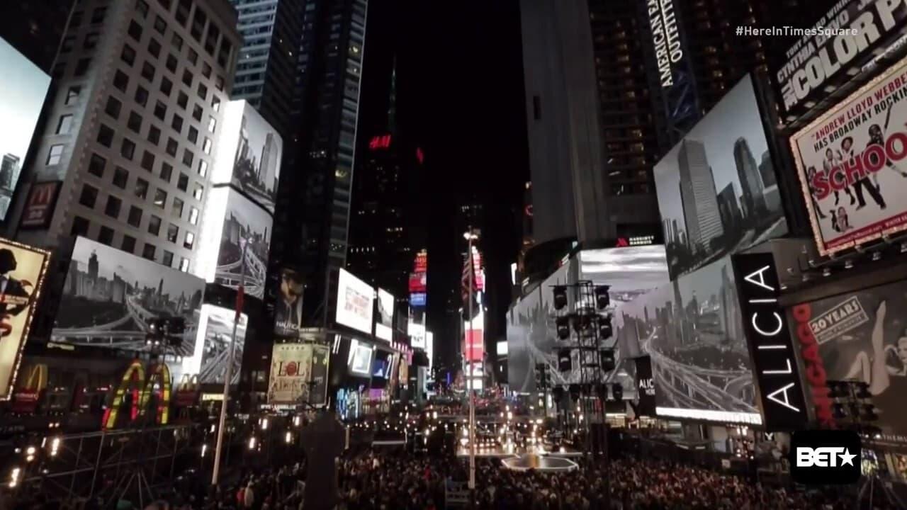 Alicia Keys - Here in Times Square backdrop