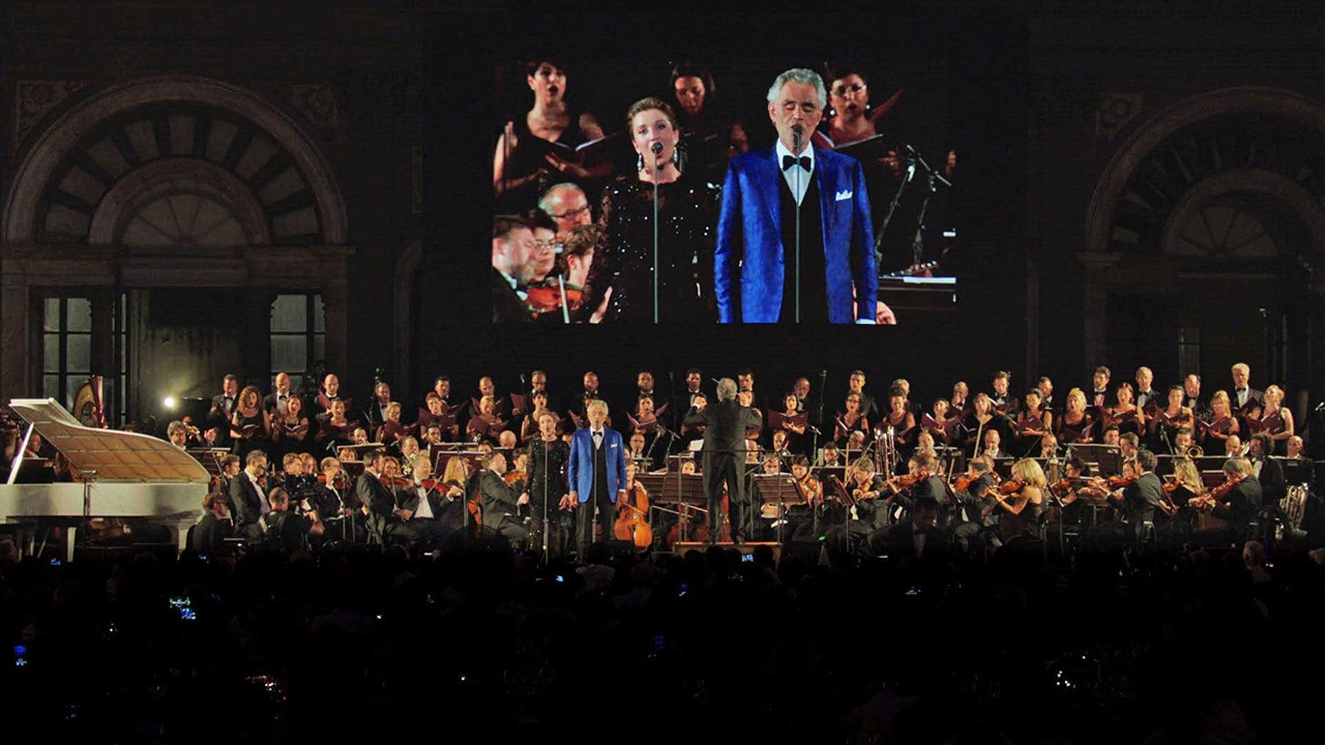 Andrea Bocelli - Sacred Arias backdrop