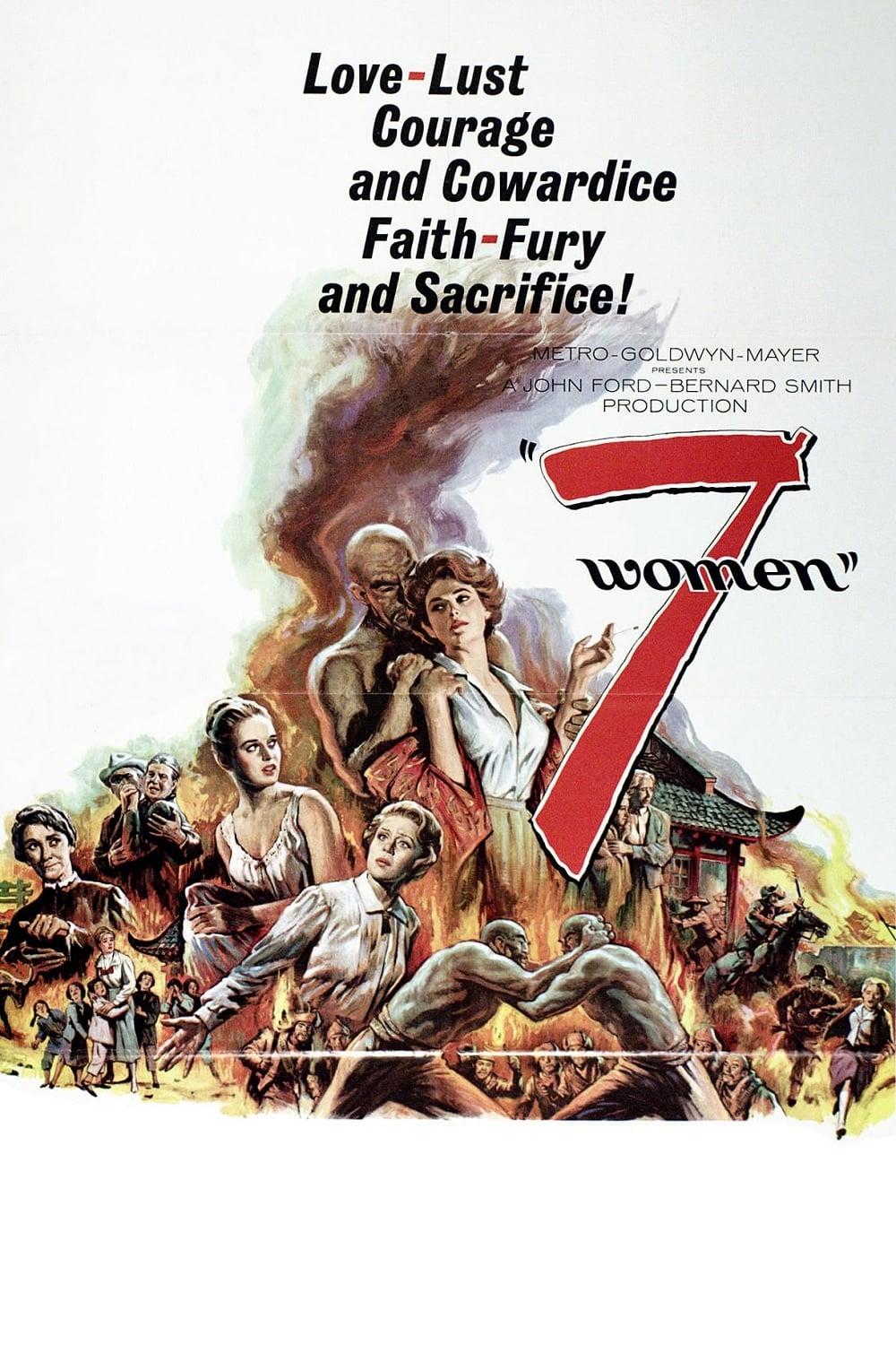 7 Women poster