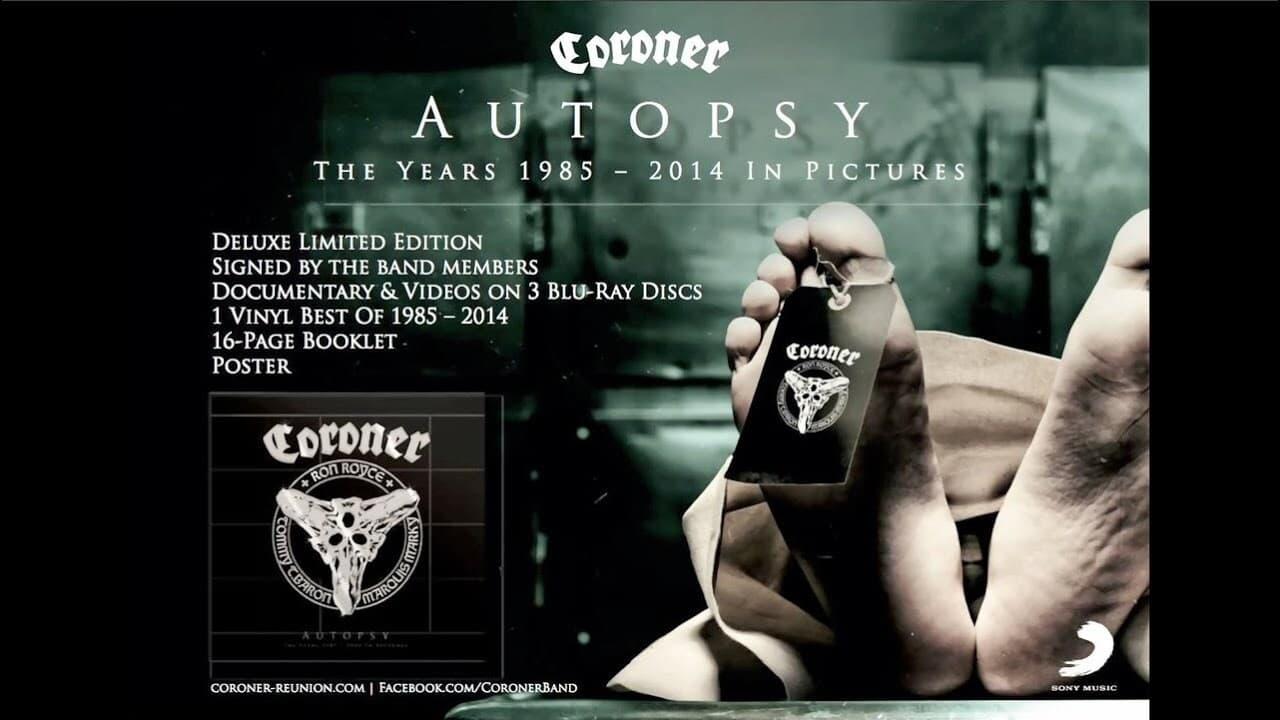 Coroner ‎– Autopsy - The Years 1985 - 2014 In Pictures backdrop