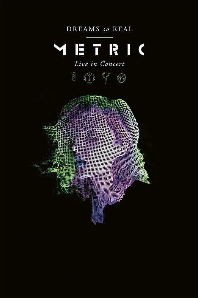 Metric - Dreams So Real - Live In Concert poster