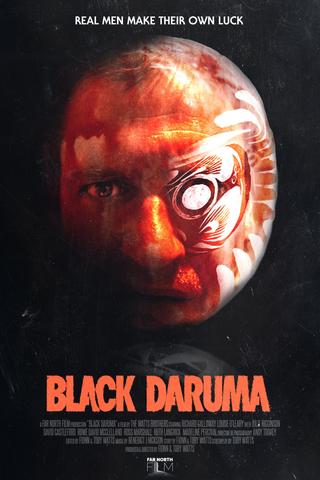 Black Daruma poster