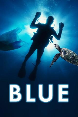 Blue poster