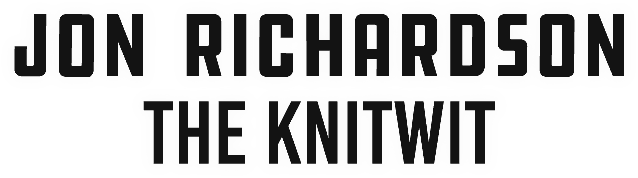 Jon Richardson: The Knitwit logo