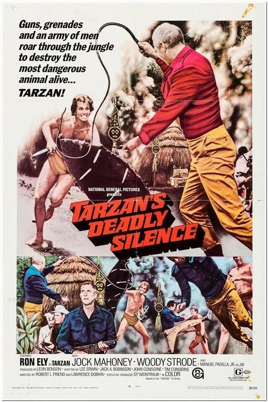 Tarzan's Deadly Silence poster