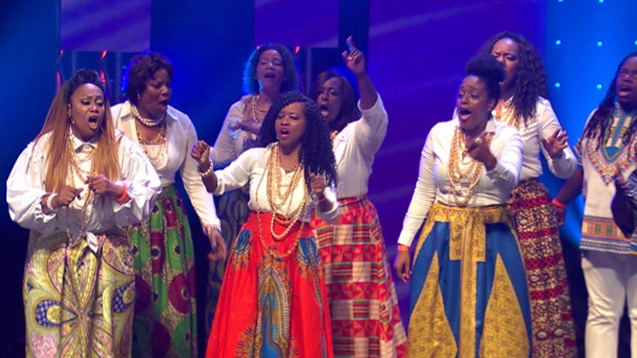 The African Pride Gospel Superfest backdrop