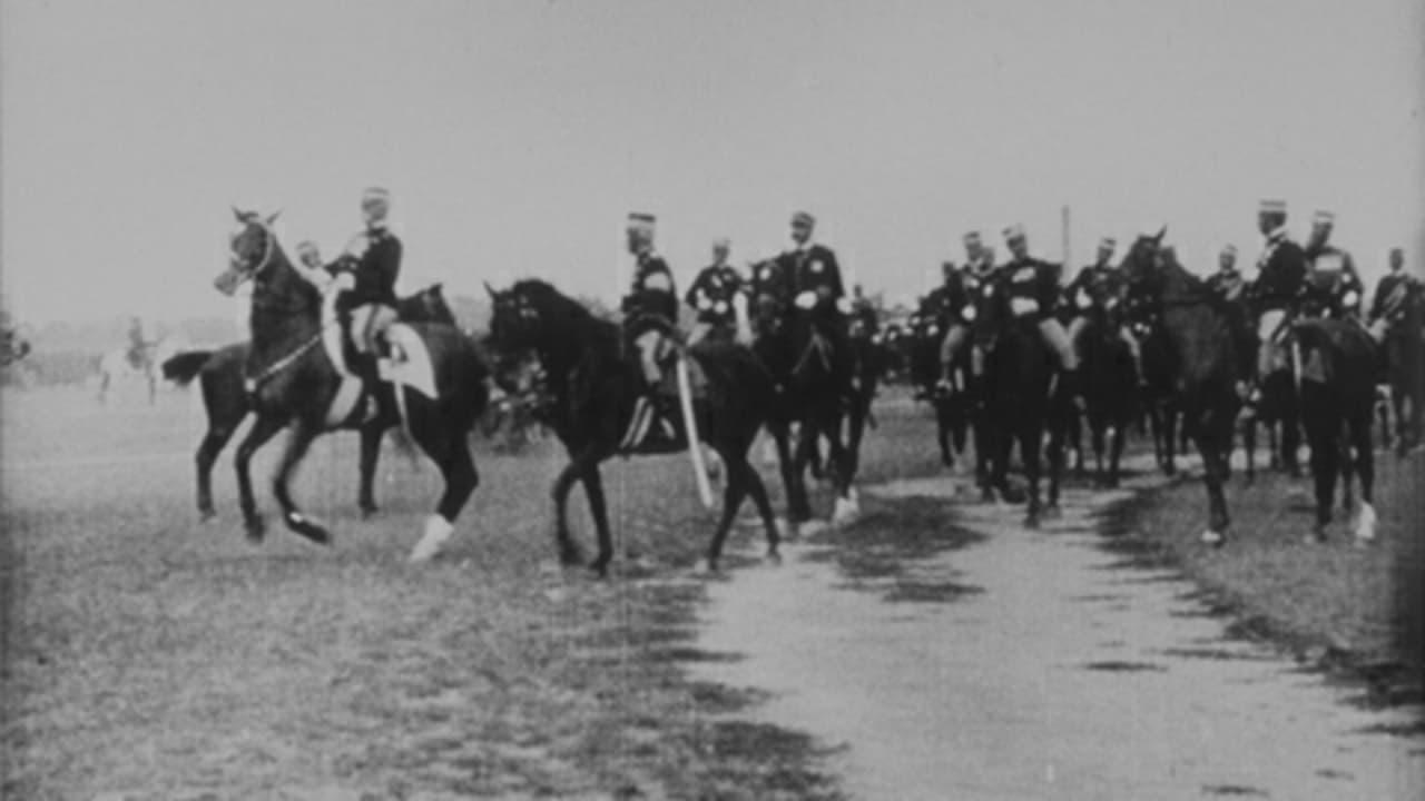 Arrivée du roi et de son état-major backdrop