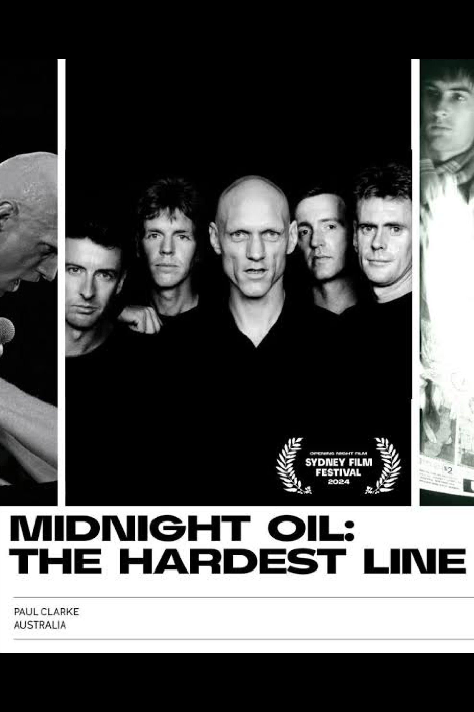 Midnight Oil: The Hardest Line poster