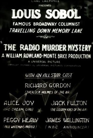 The Radio Murder Mystery poster