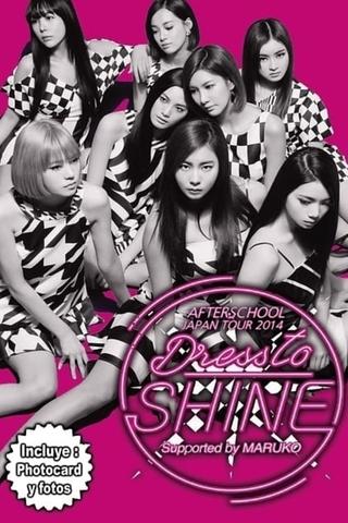 AFTER SCHOOL - JAPAN TOUR 2014 - DRESS TO SHINE poster
