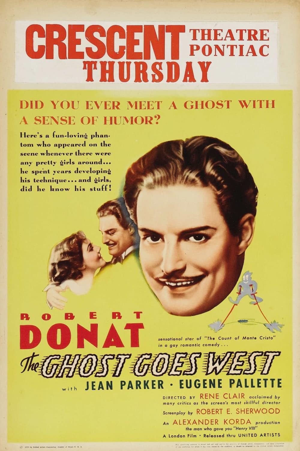 The Ghost Goes West poster