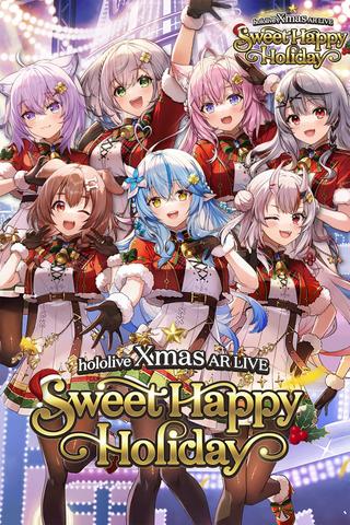 Hololive Xmas AR LIVE 2023 - "Sweet Happy Holiday" poster