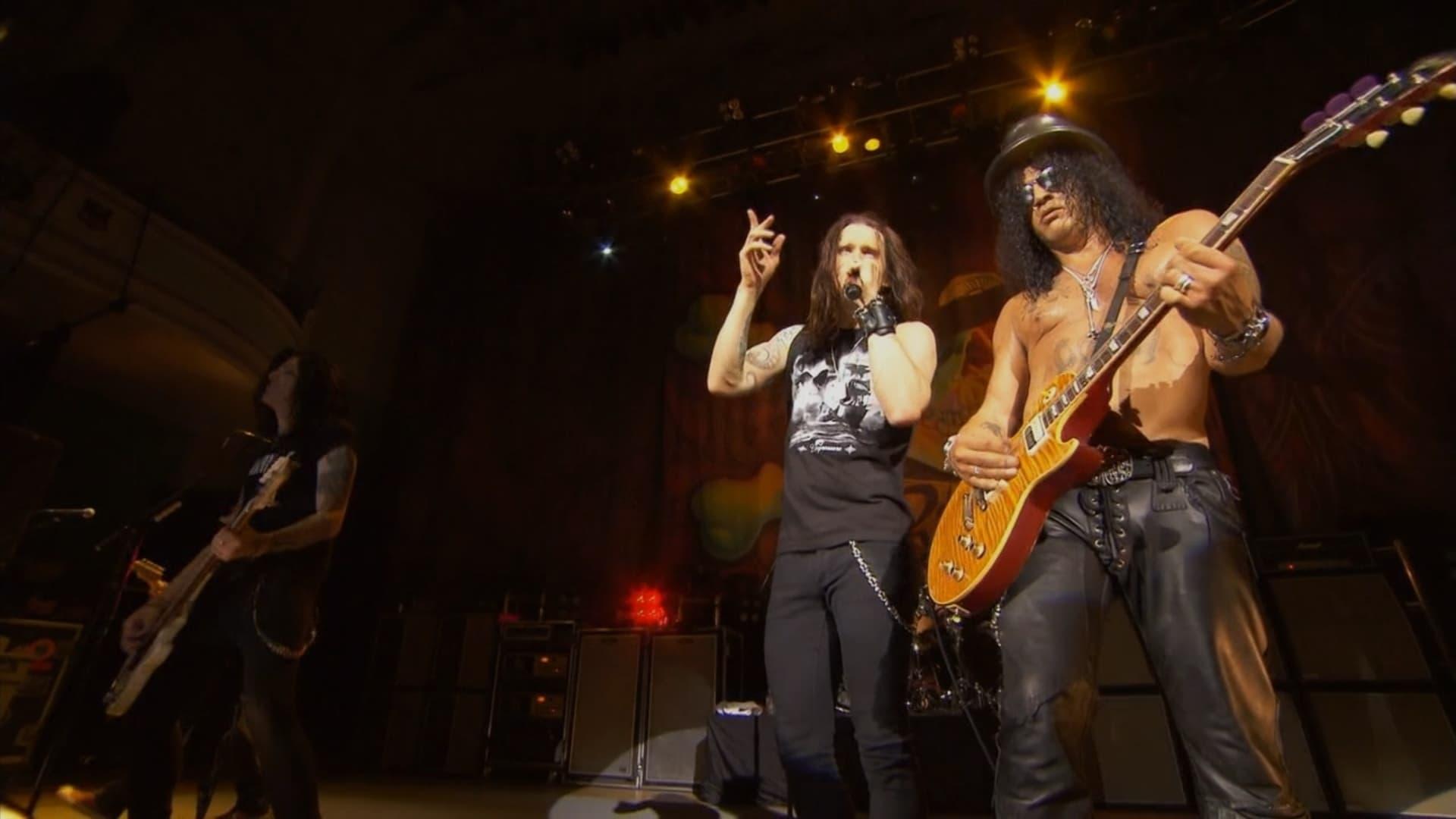 Slash: Made in Stoke 24/7/11 backdrop