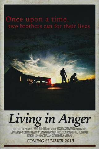Living in Anger poster