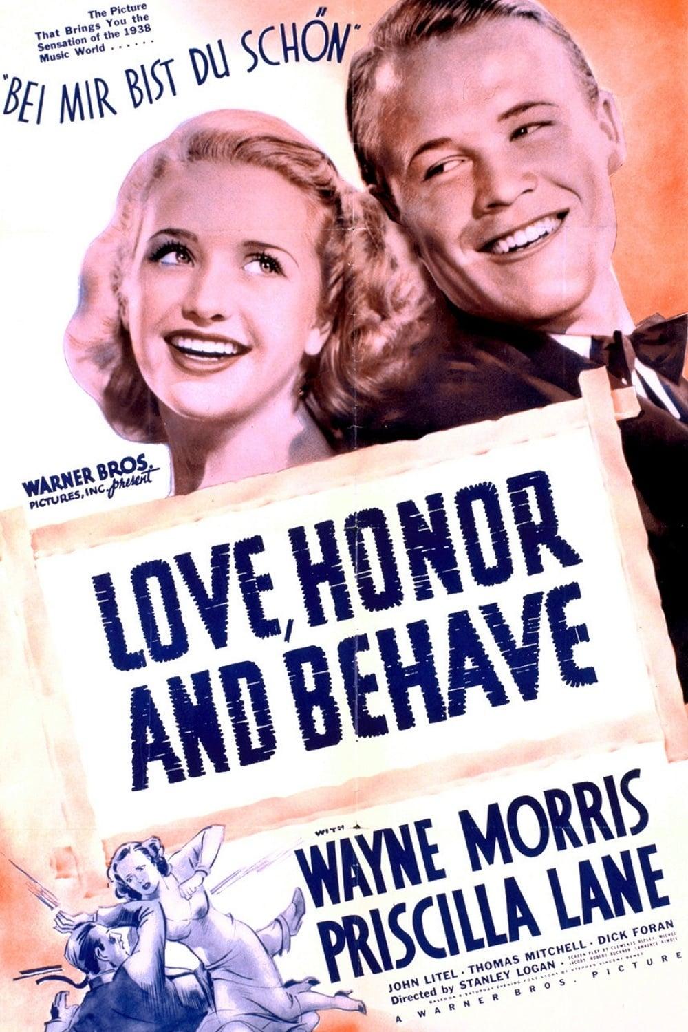 Love, Honor and Behave poster