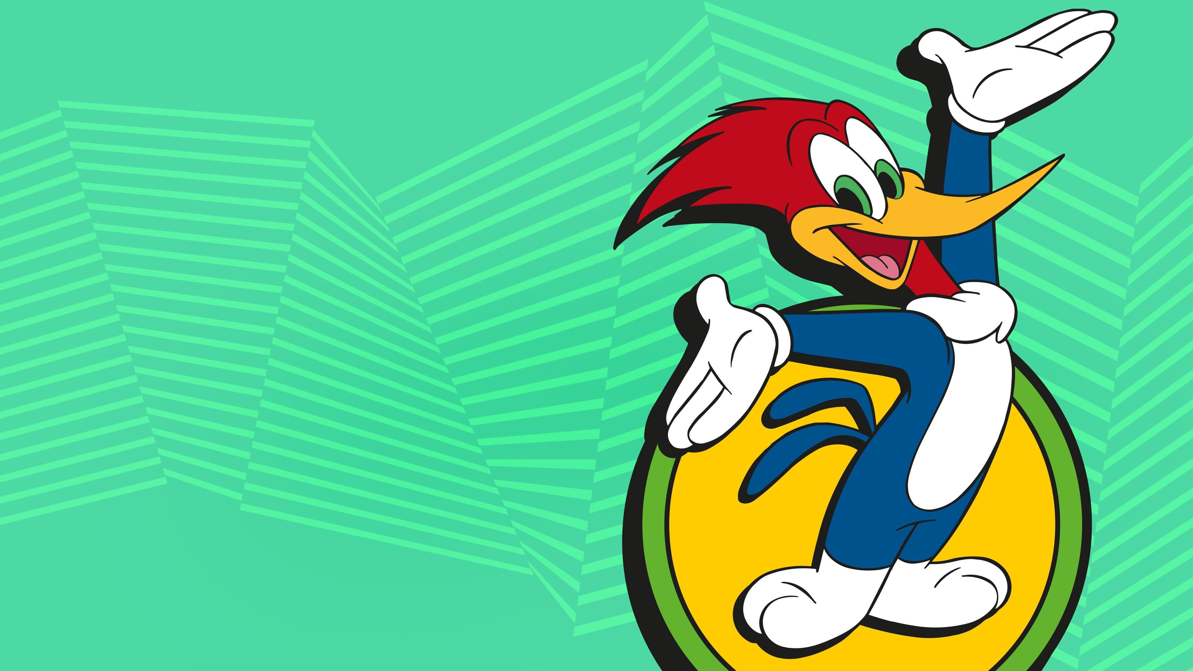 The New Woody Woodpecker Show backdrop