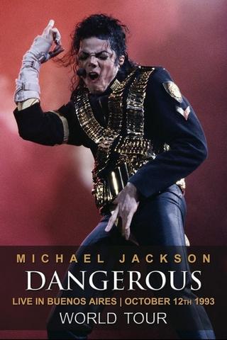 Michael Jackson Dangerous Tour Live In Argentina 1993 poster