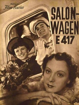 Salonwagen E 417 poster