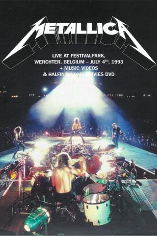 Metallica - Live At Festivalpark, Werchter, Belgium - July 4th, 1993 poster