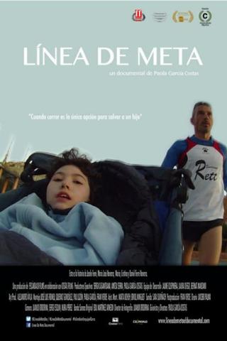 Línea de meta poster