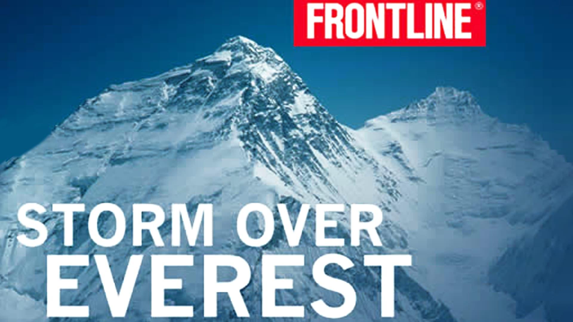 Storm Over Everest backdrop