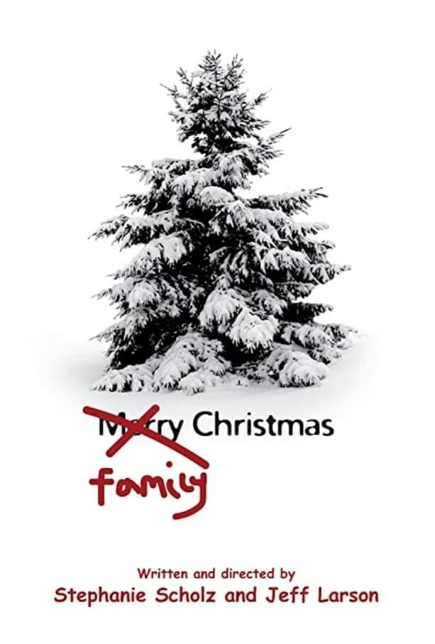 Family Christmas poster