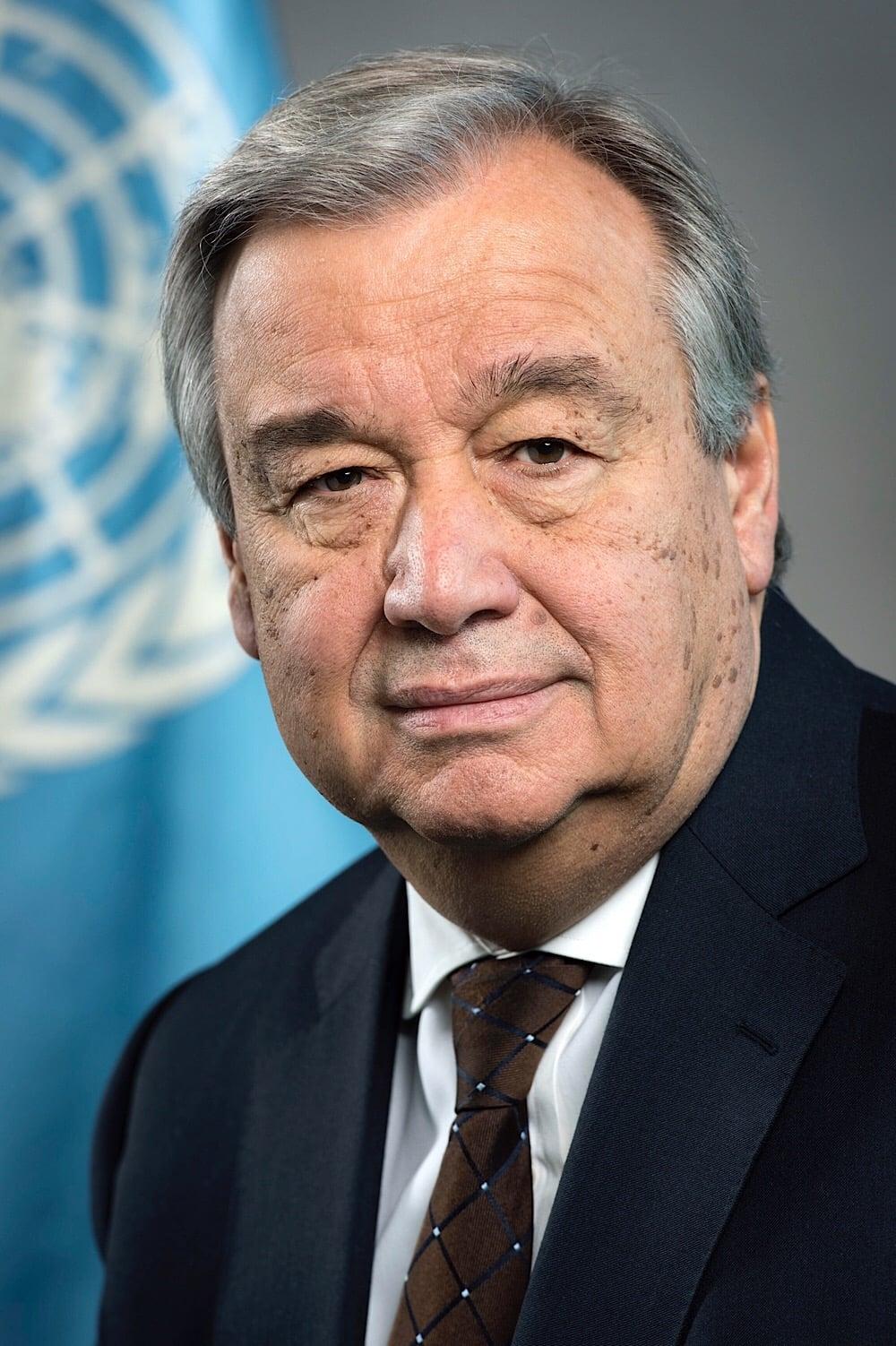 António Guterres poster