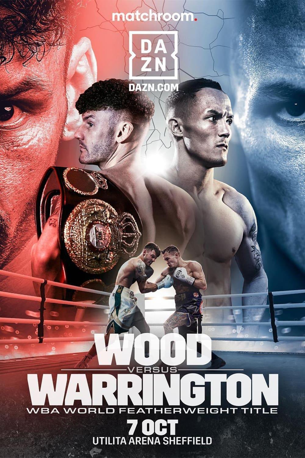 Leigh Wood vs. Josh Warrington poster