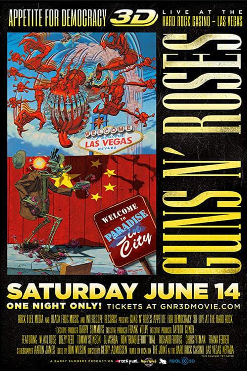 Guns N' Roses: Appetite for Democracy – Live at the Hard Rock Casino, Las Vegas poster