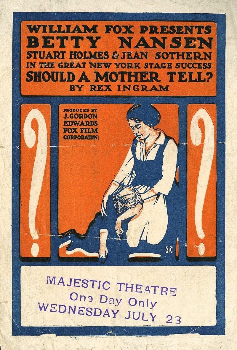 Should a Mother Tell poster