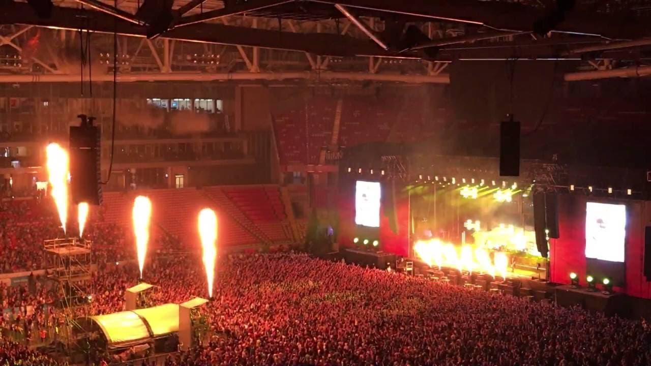 Rammstein - Maxidrom Festival 2016 backdrop
