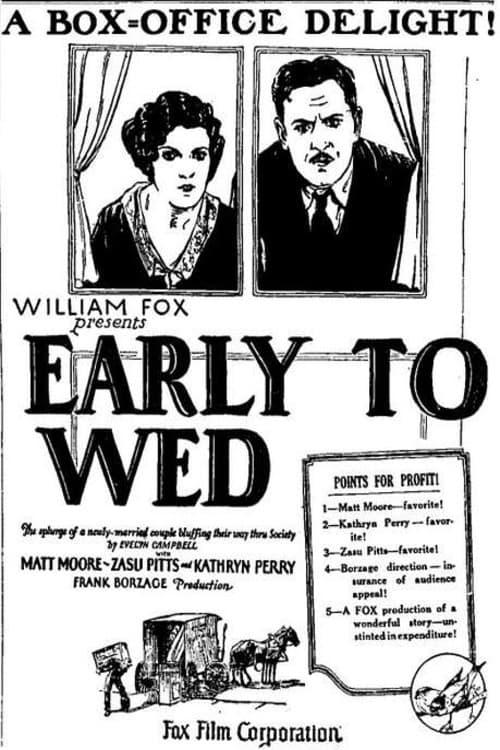 Early to Wed poster