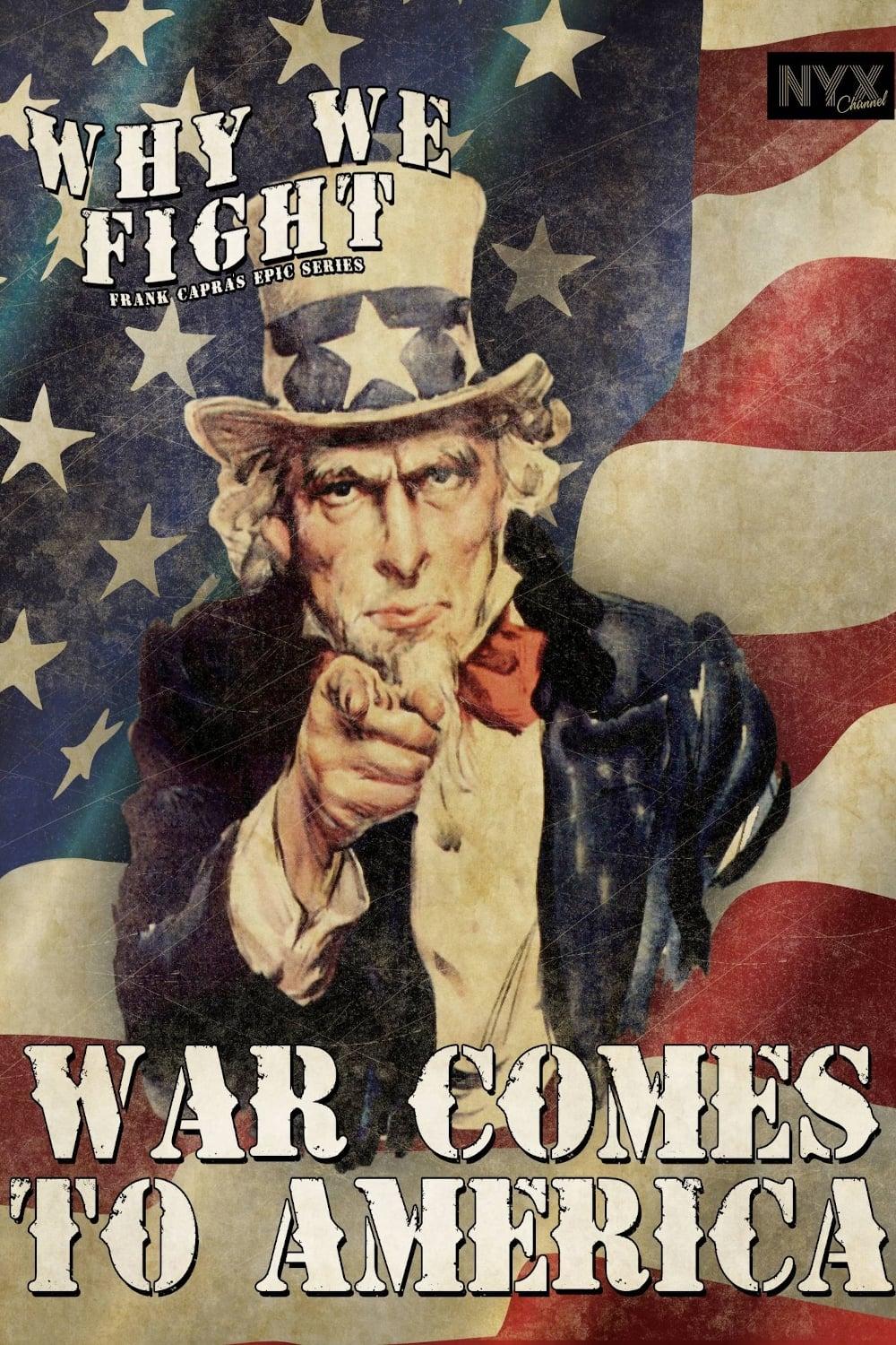 War Comes to America poster